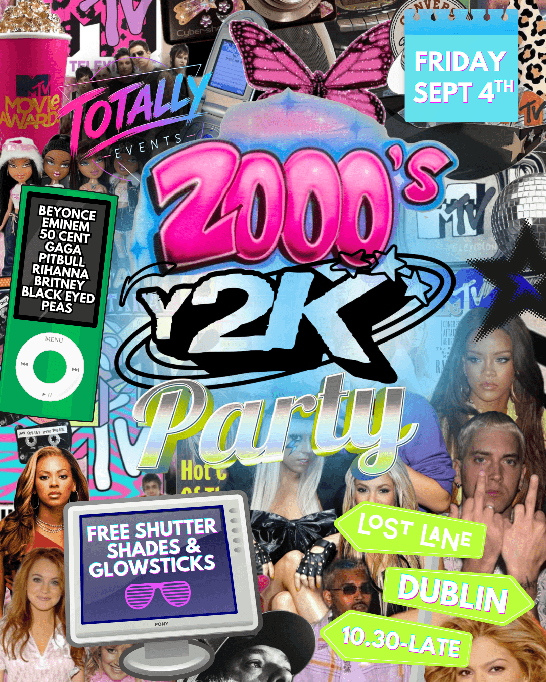 2000s Y2K Party: Lost Lane - September 4th event poster