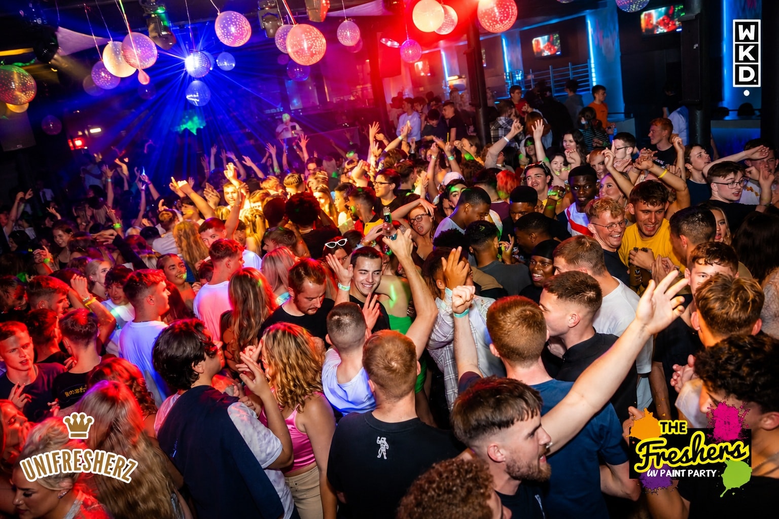 Dublin Freshers Freshers UV 2026 - Presented by WKD event poster