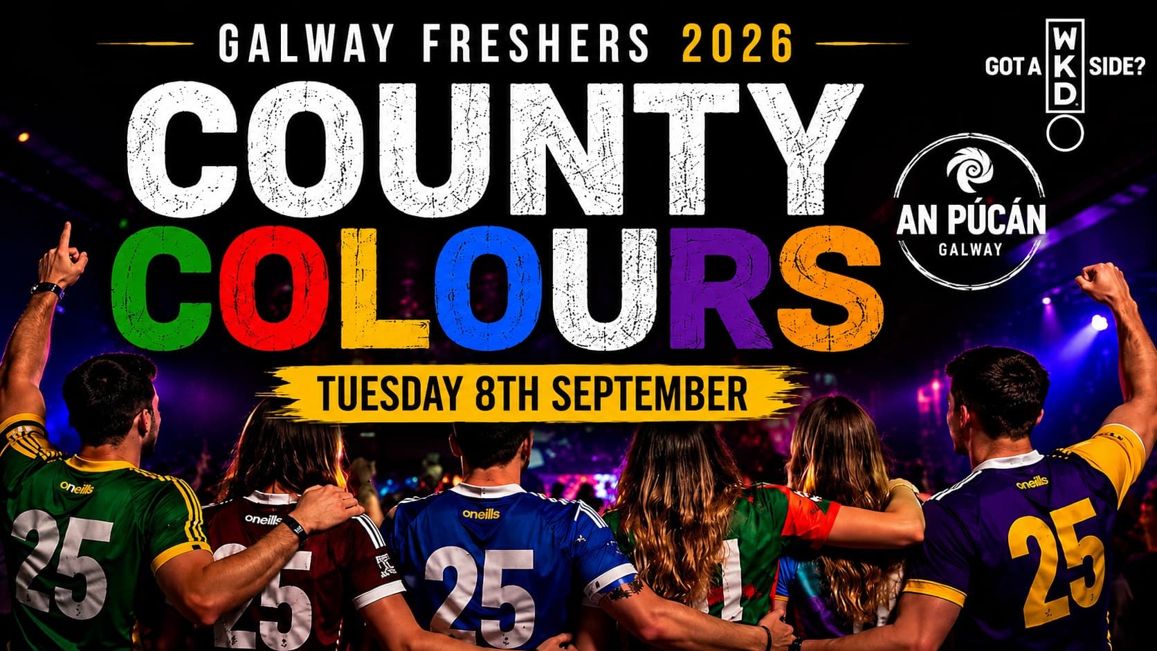 Galway College County Colours Night 2026 - Presented by WKD event image