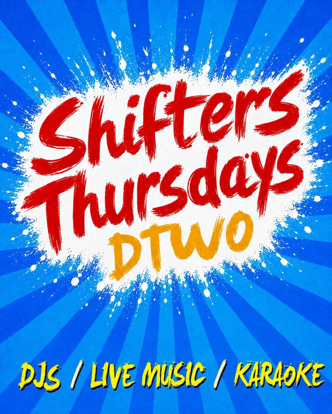 Shifters @ Dtwo - DJs, Live Music, Karaoke & Craic! €3.50 Drinks event image