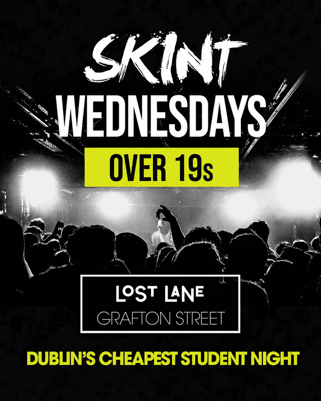 SKINT @ Lost Lane - Over 19s - 99c Tickets - Sept 9th event image